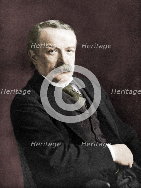 David Lloyd George, British politician, c1920. Artist: Haines.