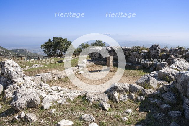 The Prytaneion at Kassope, Greece. Artist: Samuel Magal