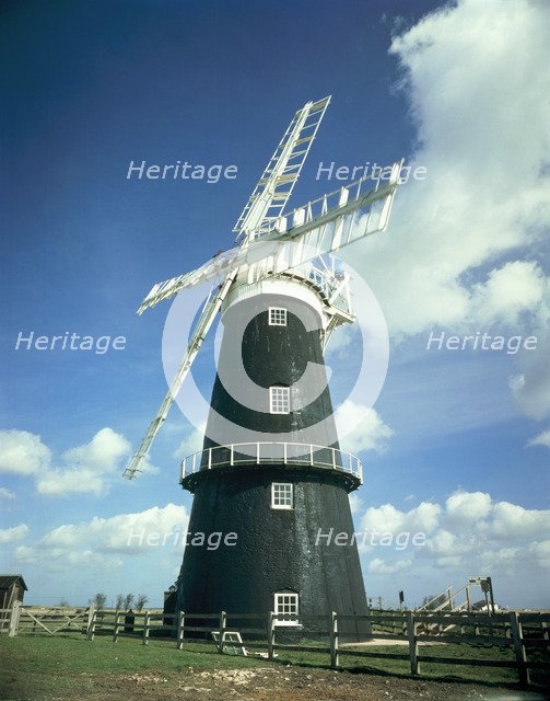 Berney Arms Mill, Norfolk, 1985. Artist: Unknown