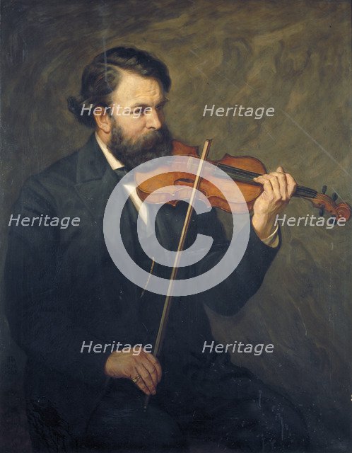 Doctor Joseph Joachim, 1876. Artist: James Archer