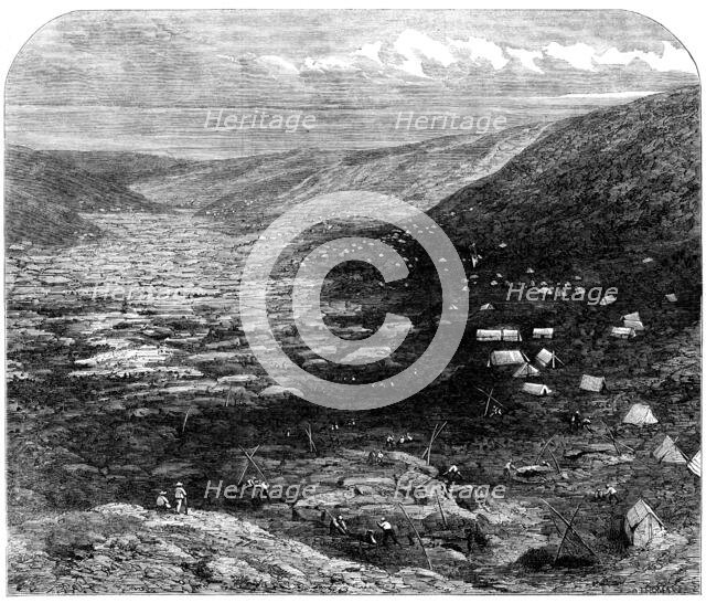 The Tuapeka Goldfields, Otago, New Zealand, 1862. Creator: W Thomas.