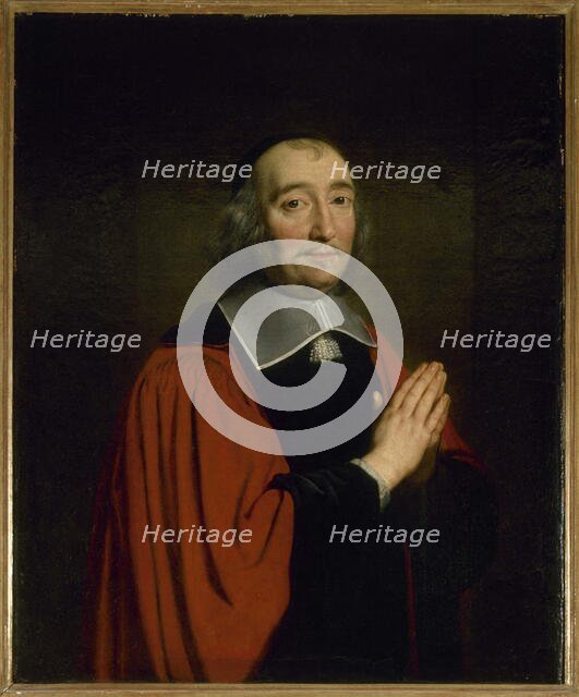Portrait of Germain Pietre, Paris city prosecutor (1641-1654), 1654. Creator: Philippe de Champaigne.