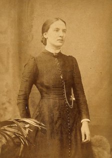 Unidentified woman, c1880s. Creator: Boning and Small.