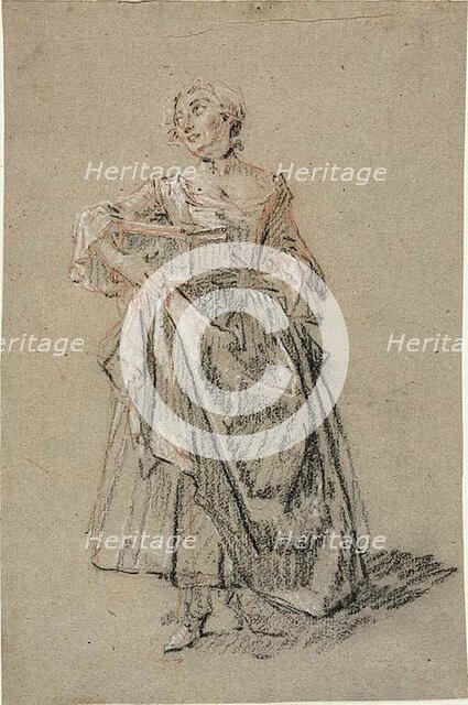 Study of a Woman, c. 1743. Creator: Nicolas Lancret.