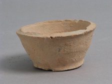 Bowl, Coptic, 4th-7th century. Creator: Unknown.