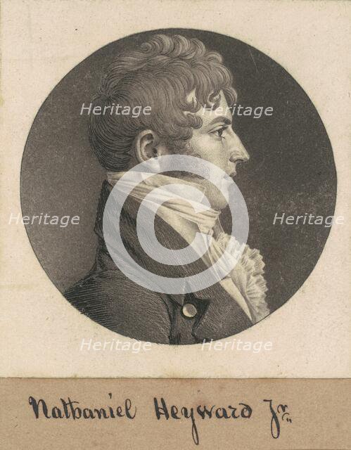 Nathaniel Heyward, Jr., 1809. Creator: Charles Balthazar Julien Févret de Saint-Mémin.