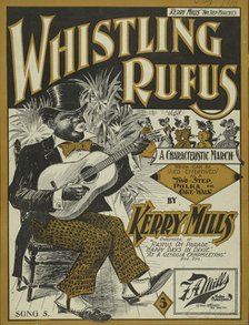 'Whistling Rufus, or, The one man band', 1899.  Creator: Unknown.