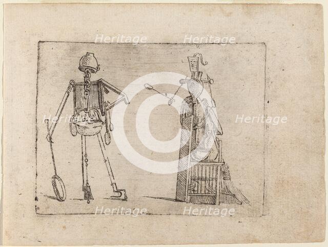 From "Bizzarie di varie Figure", 1624. Creator: Giovanni Battista Bracelli.