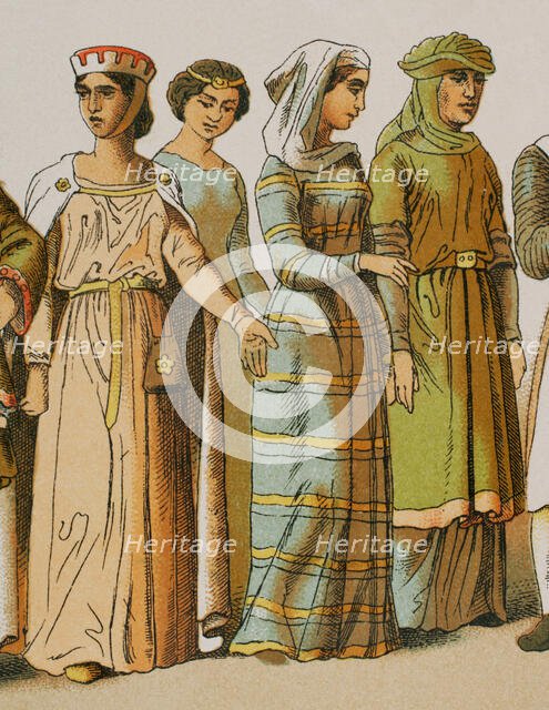 History of France, 1000, (1884).  Creator: Unknown.