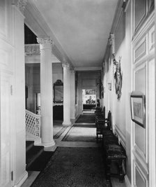 "The Causeway," James Parmelee house, 3100 Macomb Street, Washington, D.C., 1919. Creator: Frances Benjamin Johnston.