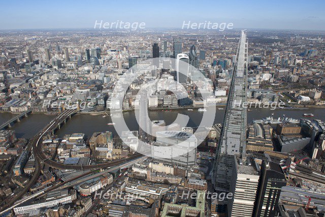 The Shard, 32 London Bridge Street, Southwark, 2015. Artist: Damian Grady.