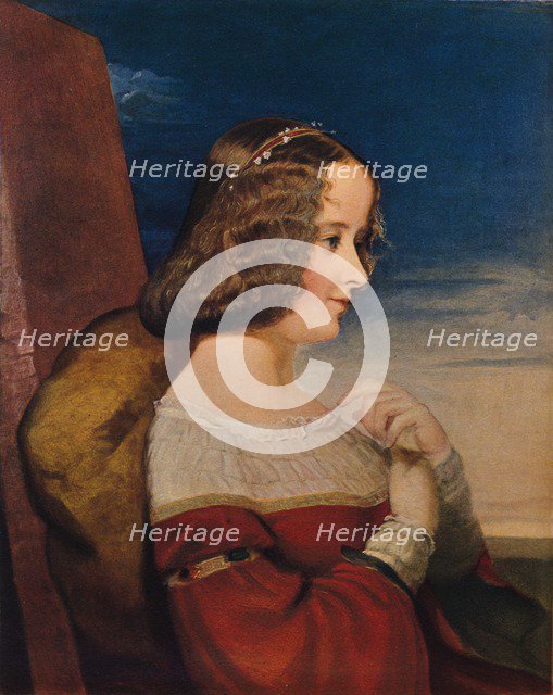 Lady Dorothy Fanny Nevill (nee Walpole), 1844, (1902). Artist: George Frederick Watts