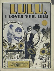 'Lulu. I loves yer, Lulu', 1901. Creator: Starmer.