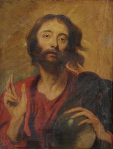 Christ as Saviour of the World, c.1620-c.1630. Creator: Unknown.