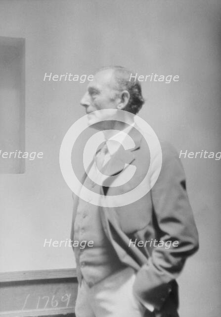 St. John, Louis, Mr., portrait photograph, 1927 Creator: Arnold Genthe.