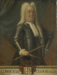 Portrait of Dirk van Cloon, Governor-General of the Dutch East Indies, 1750-1799. Creator: Unknown.