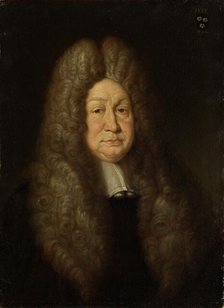 Portrait of Johann Georg von Holzhausen, (1643-1721), 1721. Creator: Unknown.
