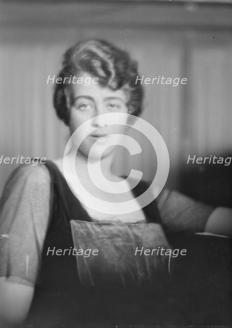 Miss Bose Norton, portrait photograph, 1918 Feb. 8. Creator: Arnold Genthe.