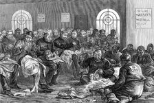Sketches in the Clerkenwell House of Correction: the needle-room, 1874. Creator: Unknown.