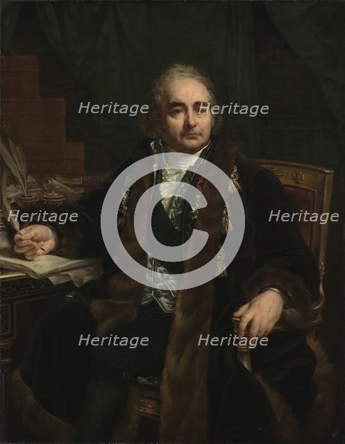 Portrait of Count Jean-Antoine Chaptal, 1824. Creator: Antoine-Jean Gros (French, 1771-1835).