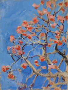 Coral Tree in Blossom, 1909-1910. Creator: Akseli Gallen-Kallela.