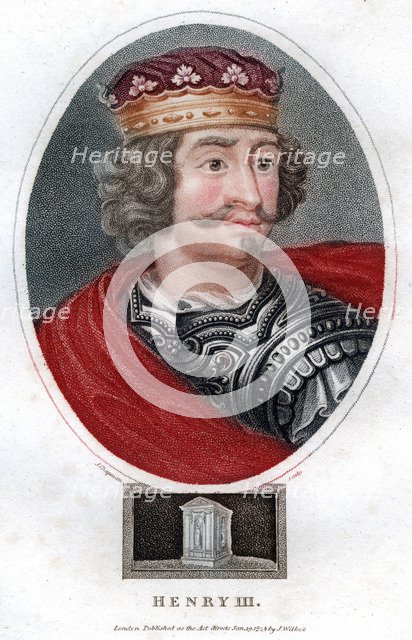 Henry III, (1804).Artist: J Chapman