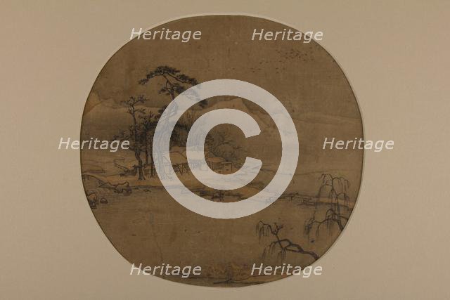 Winter Landscape, 13th century. Creator: Unknown.