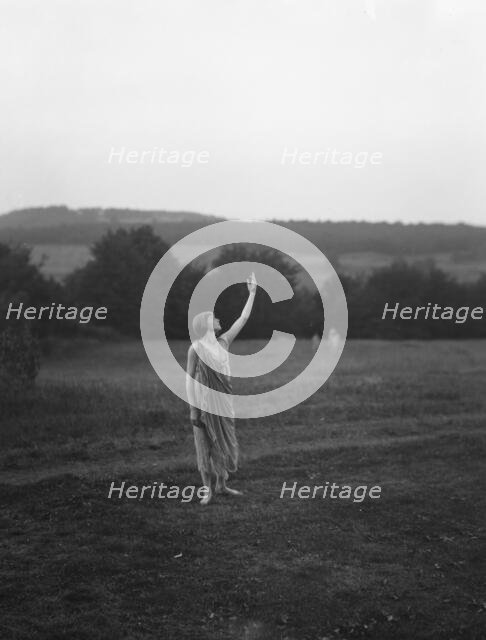 Elizabeth Duncan dancers and children, between 1916 and 1941. Creator: Arnold Genthe.
