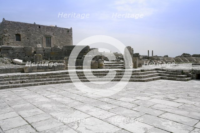 The Temple of Venus, Dougga (Thugga), Tunisia. Artist: Samuel Magal