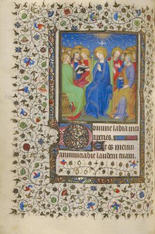 Pentecost; Book of Hours, about 1415-1420. Creators: Boucicaut Master, Workshop of the Boucicaut Master.