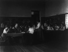 Classroom scene - ladies' floriculture class, Normal School, Washington, D.C., (1899?). Creator: Frances Benjamin Johnston.