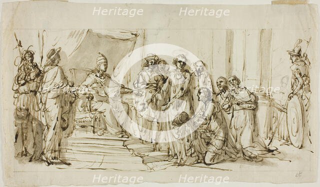 Papal Audience, n.d. Creator: Domenico Pozzi.