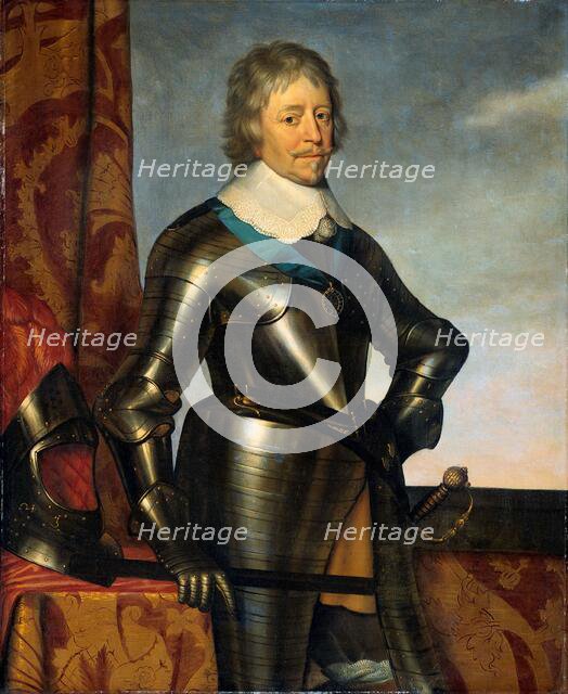 Portrait of Frederik Hendrik (1584-1647), Prince of Orange, 1650. Creator: Workshop of Gerard van Honthorst.