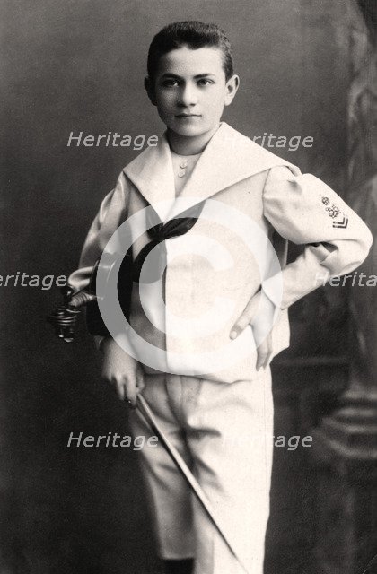 Mischa Elman (1891-1967), Ukranian violinist, early 20th century.Artist: Rotary Photo