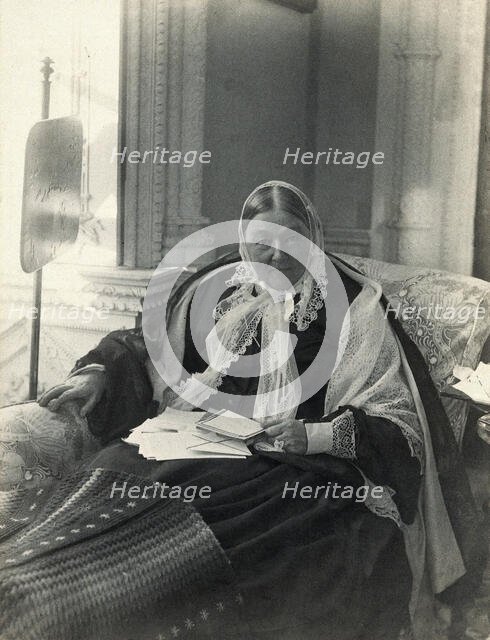 Florence Nightingale, c1900. Creator: Millbourn.