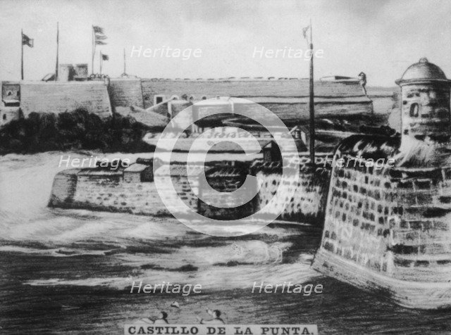 Punta Castle, (1589), 1920s. Artist: Unknown