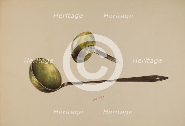 Ladle, 1938. Creator: Charles Moss.