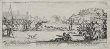 The Large Miseries of War: The Firing Squad, 1633. Creator: Jacques Callot (French, 1592-1635).