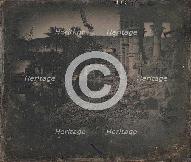 Philae, 1844. Creator: Joseph Philibert Girault De Prangey.