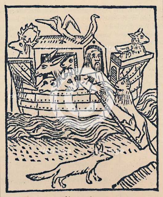 'Noah's Ark', 1483, (1947). Artist: William Caxton.