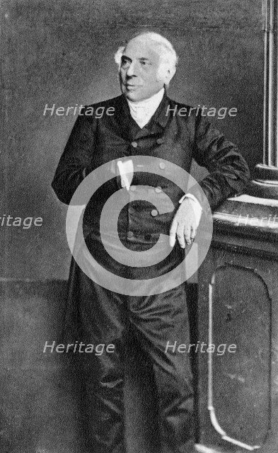 Antoine Pierre Berryer, French lawyer and politician, 1863. Artist: Unknown