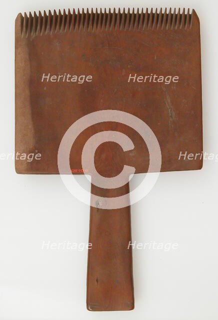 Comb, Byzantine, 3rd-8th century. Creator: Unknown.