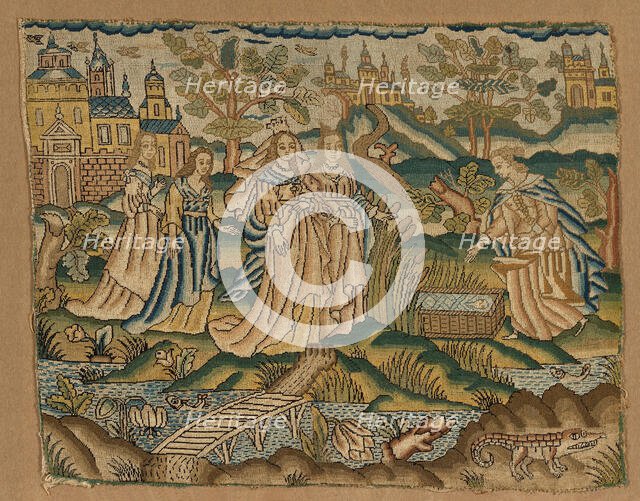 Religious picture, England, 17th century. Creator: Unknown.