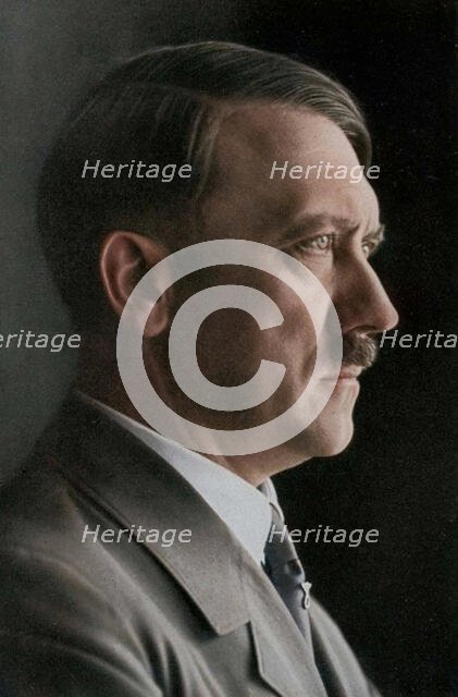 Adolf Hitler at 47, 1936.  Creator: Unknown.