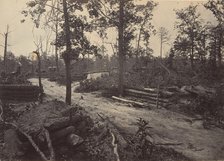 Battle Field of New Hope Church, Georgia No. 1, 1860s. Creator: George N. Barnard.