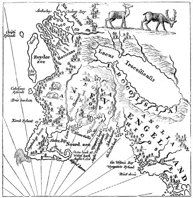 New England in 1660, (c1880). Artist: Unknown