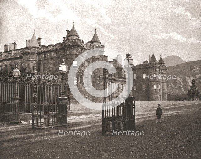 Holyroodhouse, Edinburgh, Scotland, 1894.  Creator: Unknown.