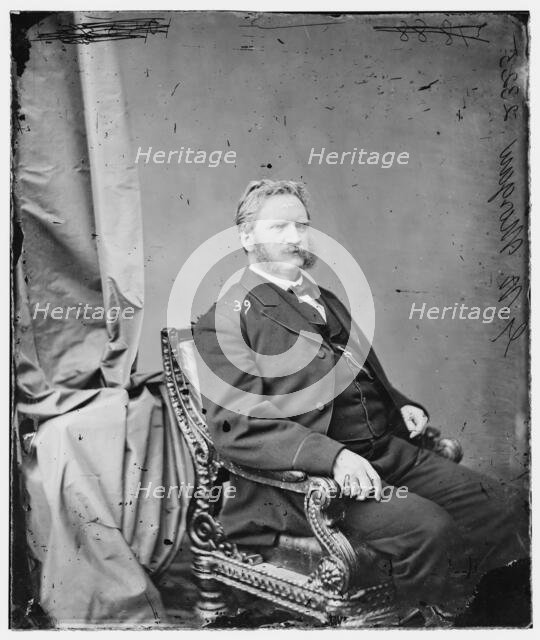 George Washington Morgan of Ohio, between 1860 and 1875. Creator: Unknown.