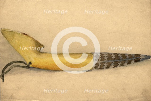 A tube, Selkups, 1920. Creator: A. G. Vargin.