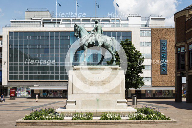 Lady Godiva statue, Broadgate, Coventry, West Midlands, 2014. Artist: Steven Baker.